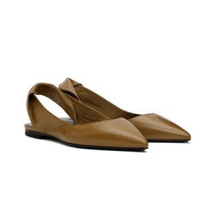By Far // NEW Yasha Brown Slingback Flats
